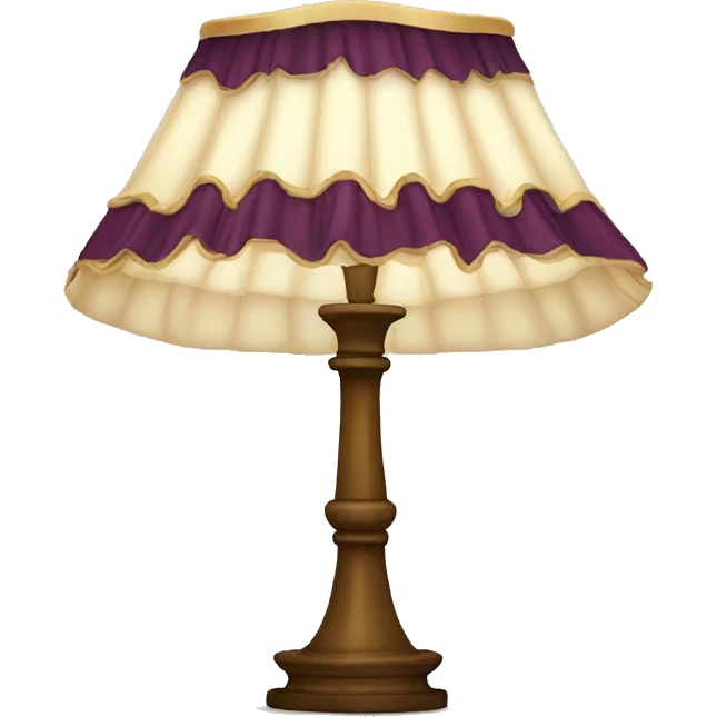 A fancy lampshade  emoji