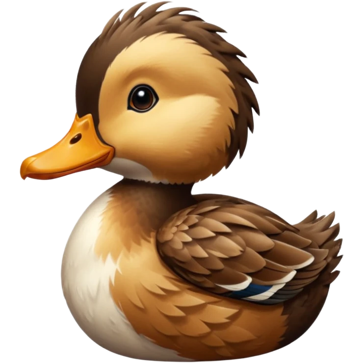 baby Northern Shoveller duck emoji