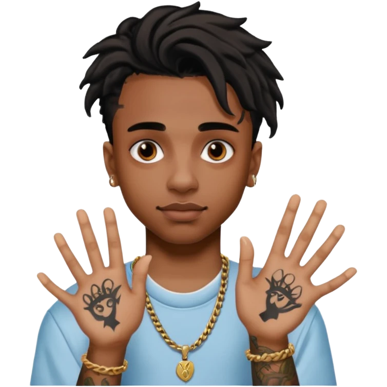 Playboi carti yvl hand  emoji