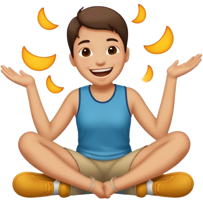 Laughing on the floor emoji