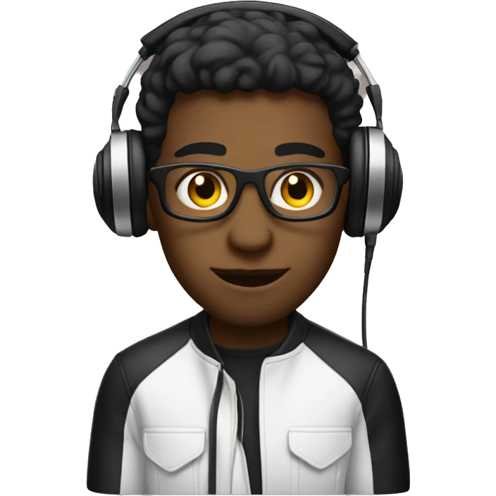 DJ at the mixing desk emoji