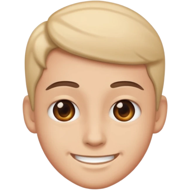 Awkward smile emoji