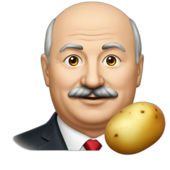 Lukashenko and Potato emoji