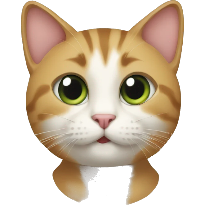 Cat doing Sigma emoji