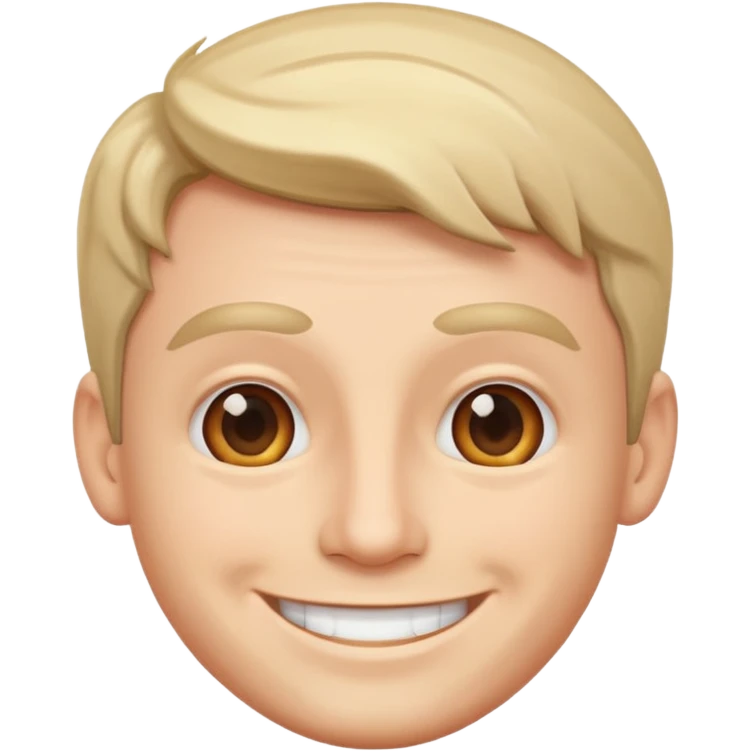 smilling student (man) emoji
