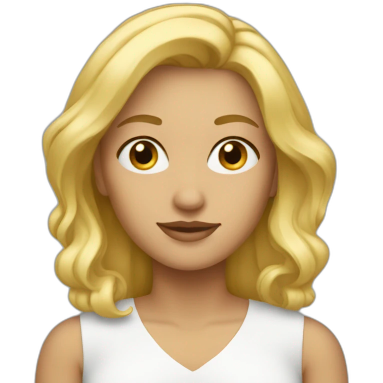 blondewoman emoji