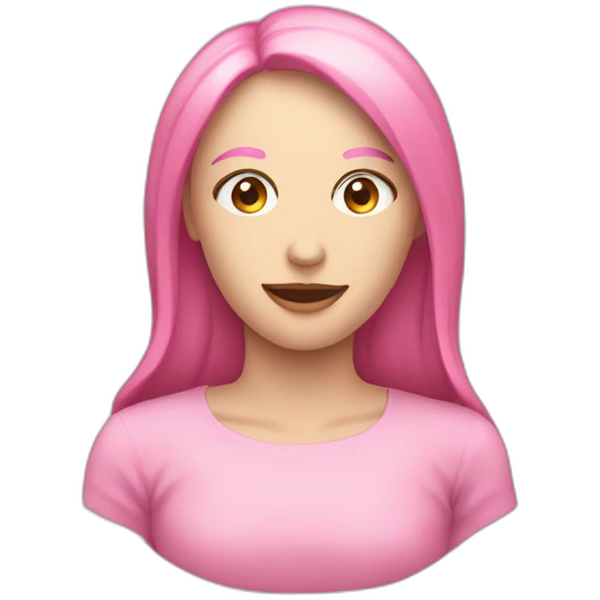 rewiews thin symbol pink color emoji
