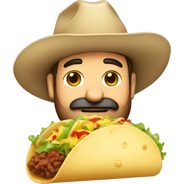 Hemingway taco  emoji