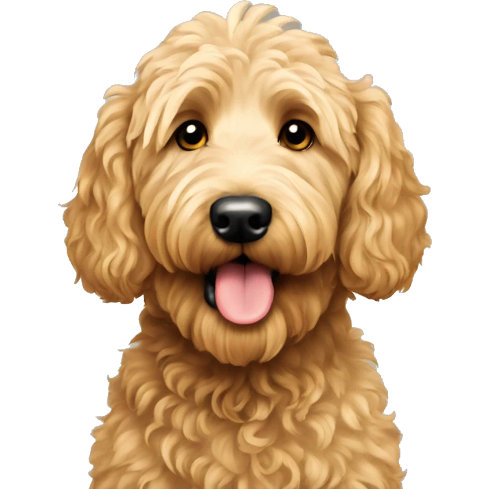 Goldendoodle emoji