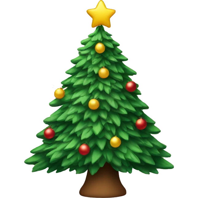 Christmas tree emoji