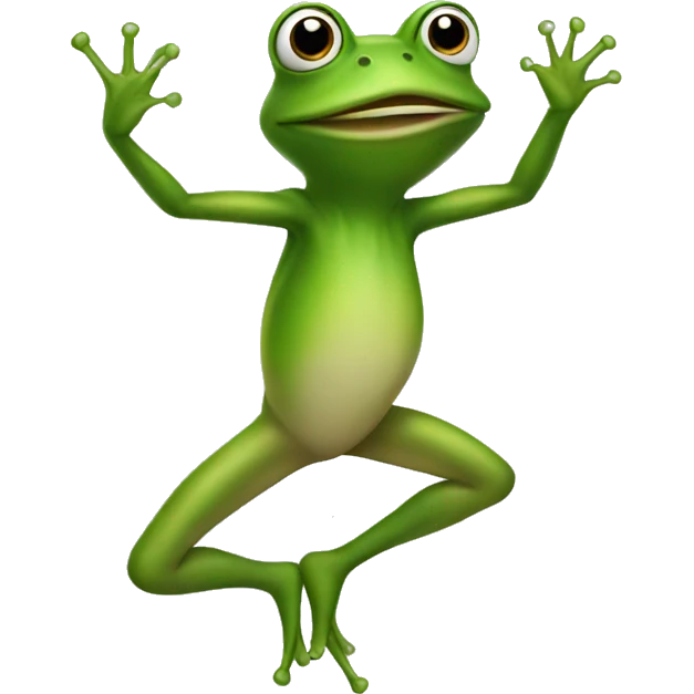 frog dancing emoji