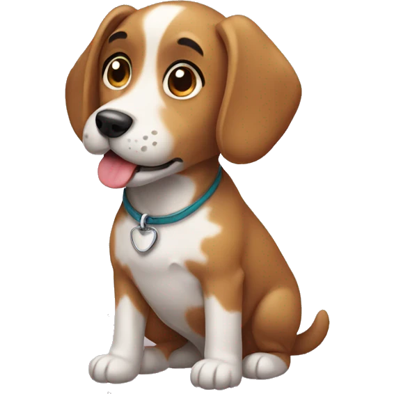 cute dog emoji