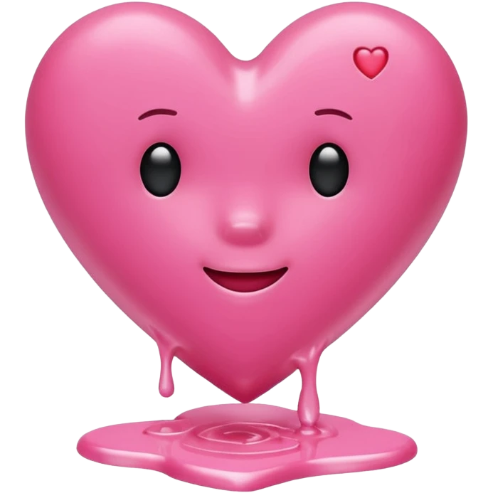 Sassy scents pink wax melt heart emoji