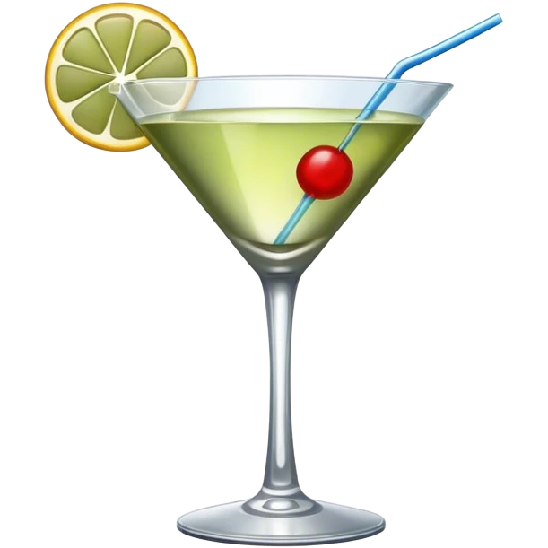 an image of a martini emoji