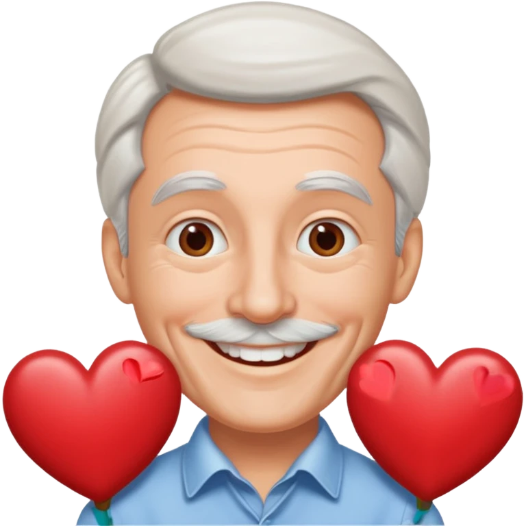 Horst Whitman hearts emoji