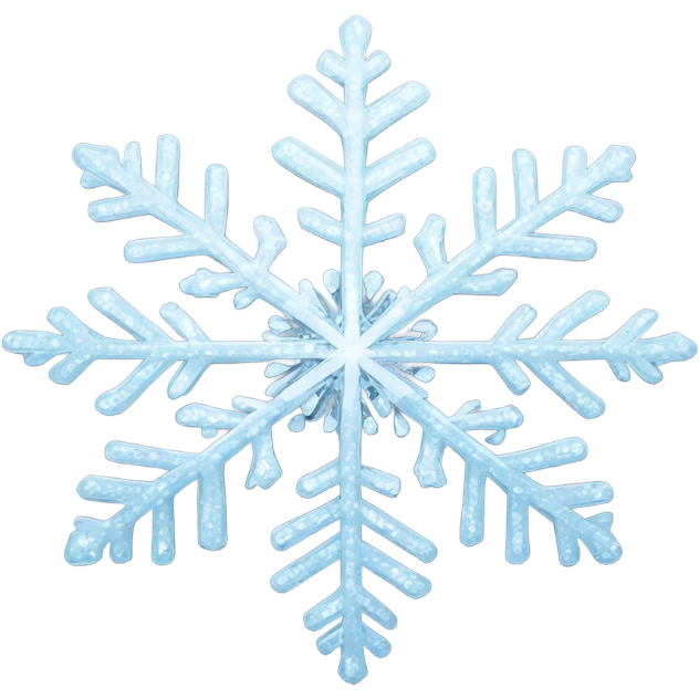 Snowflake emoji