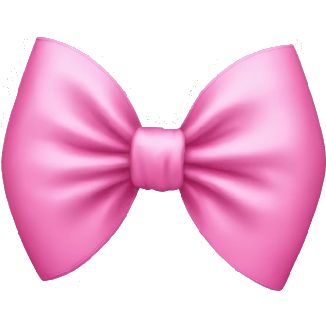 Pink bow  emoji