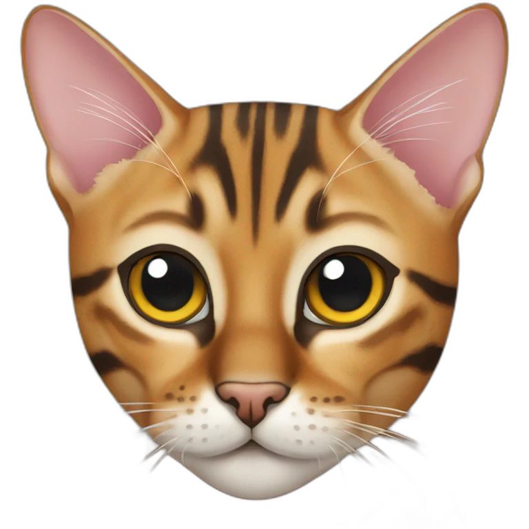 bengal cat emoji