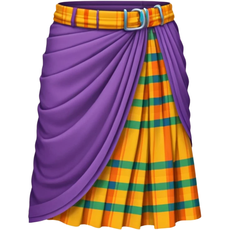 Generate a lungi emoji “ The lungi is a clothing similar to the sarong that originated in the Indian subcontinent. ” emoji