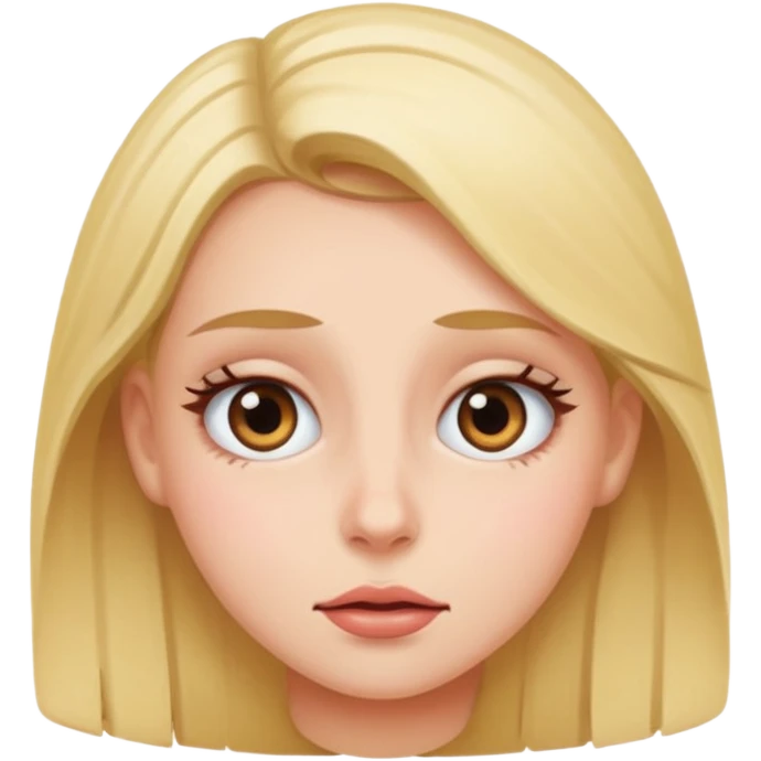 Girl rolling eyes  emoji