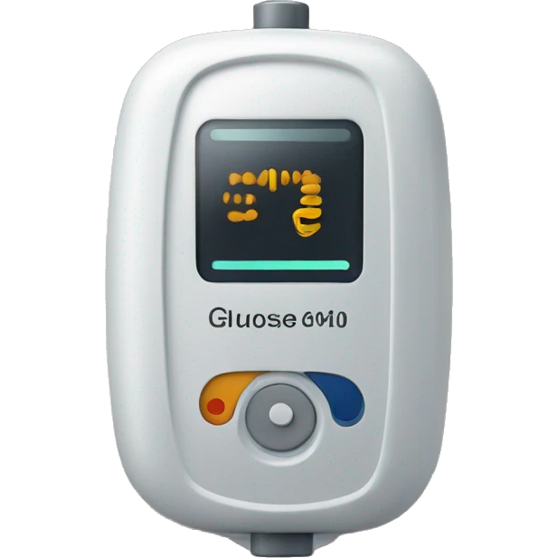 Continuous glucose monitor  emoji