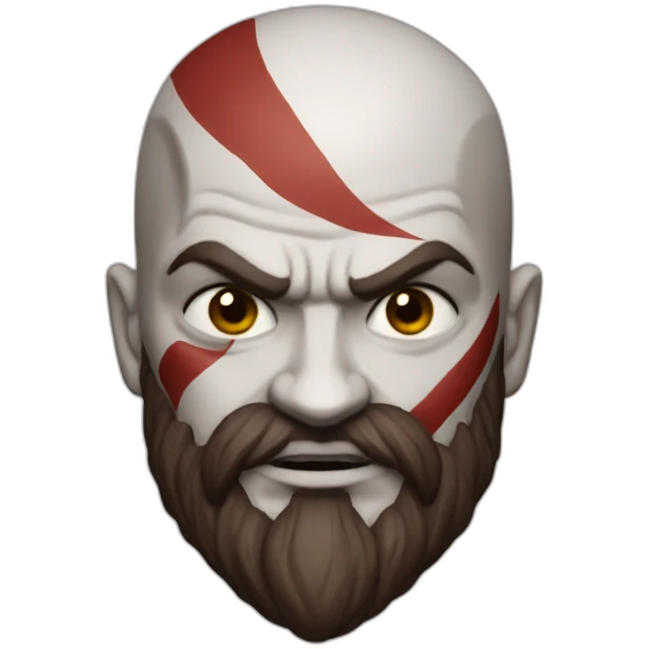 Kratos god of war emoji