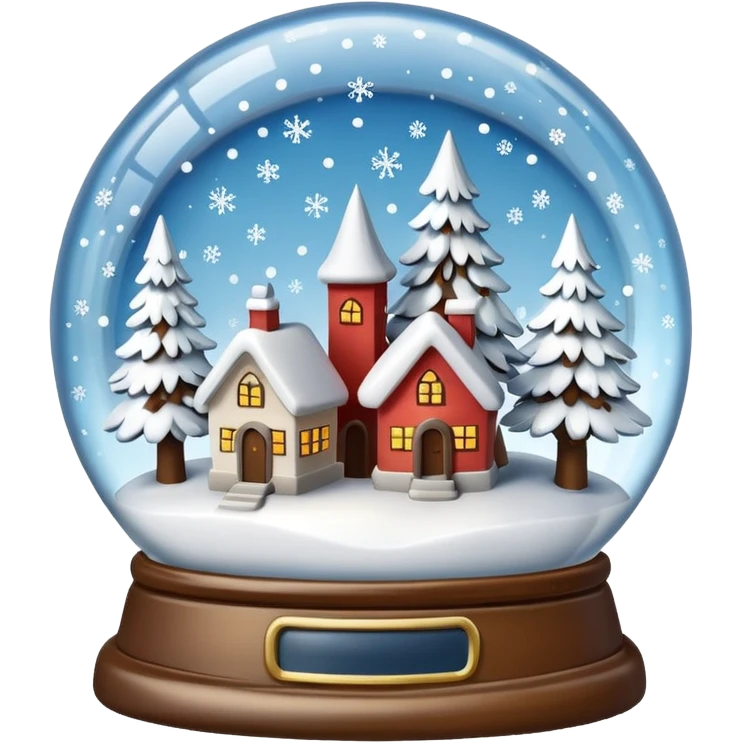 SNow globe emoji