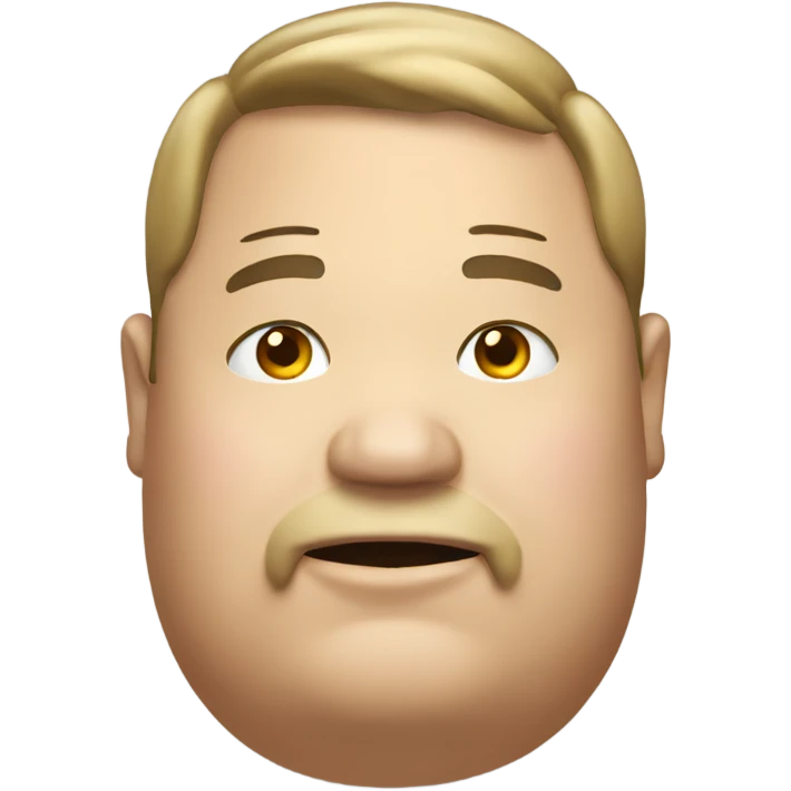 fat man emoji emoji