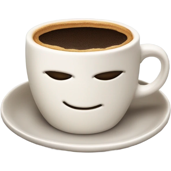 Cozy coffee emoji