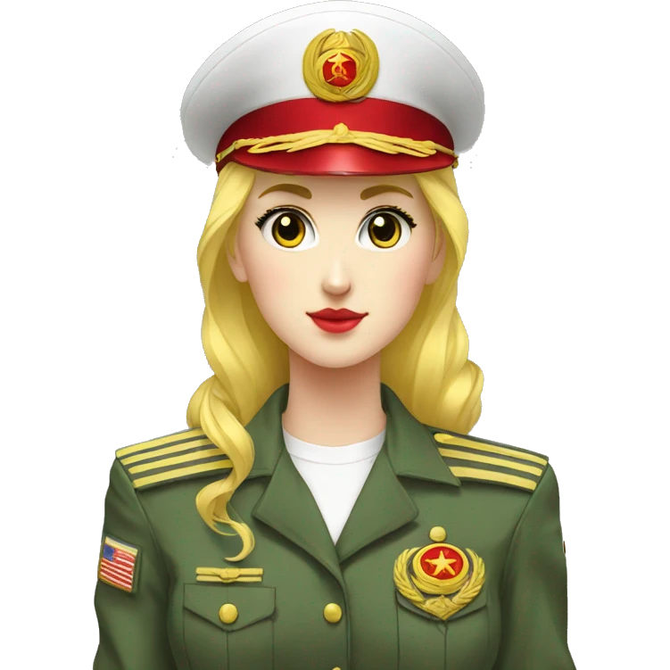 Sailor Moon from ussr on military wear emoji
