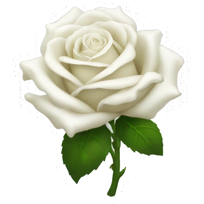 A bunch White roses emoji