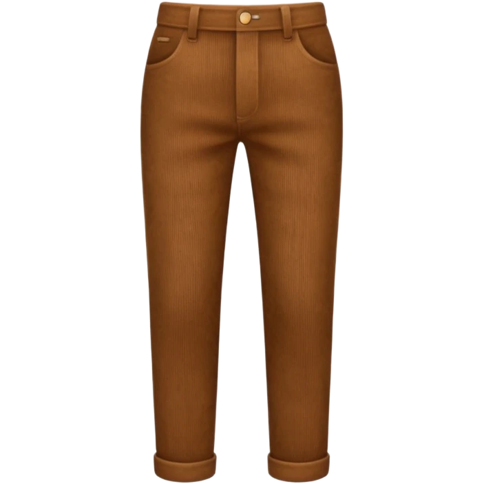 Corduroy pants emoji