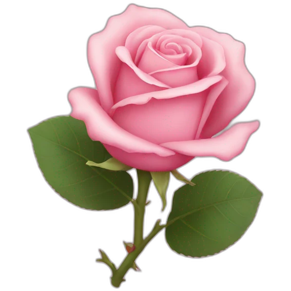 Rose fanée emoji