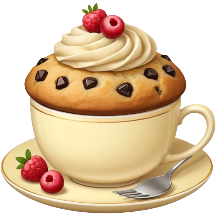 Tea Cup with Muffins emoji