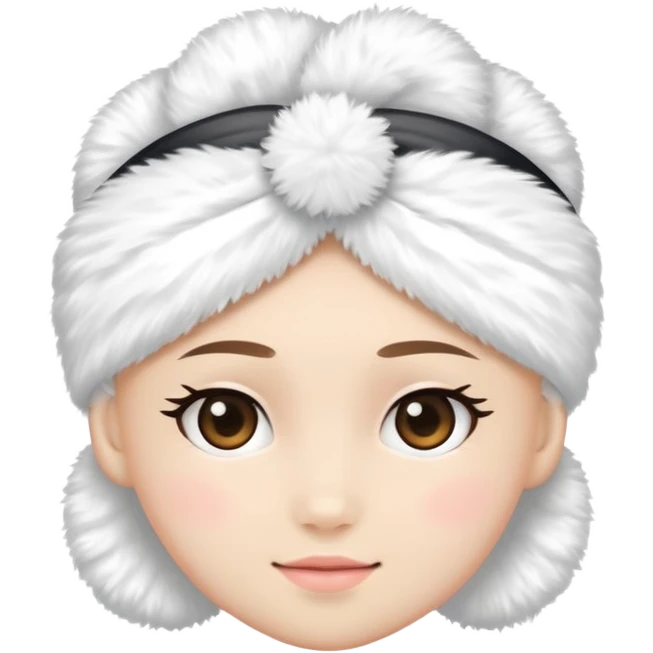 skincare headband emoji