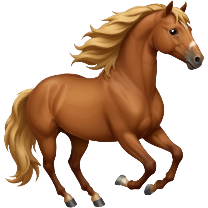 horse side view emoji