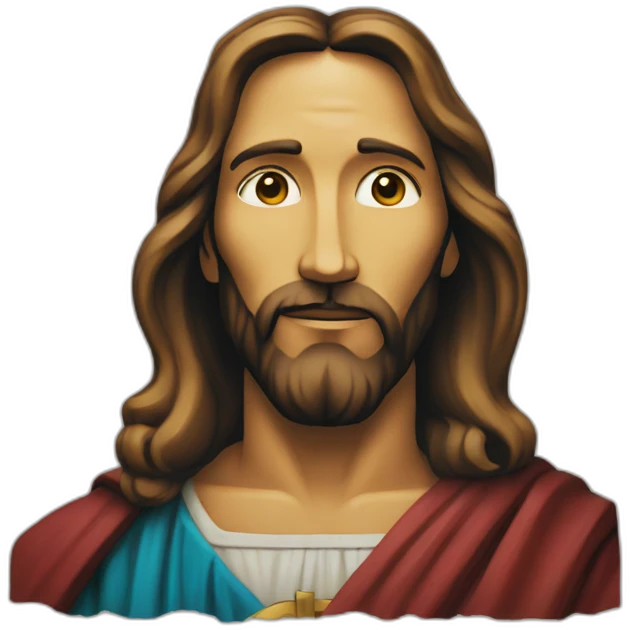 jesus graffiti emoji
