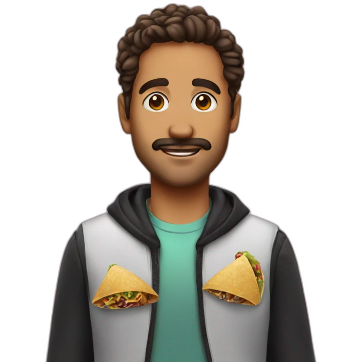 Holo taco emoji