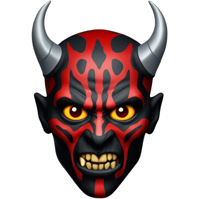 Darth Maul Demon Skull emoji