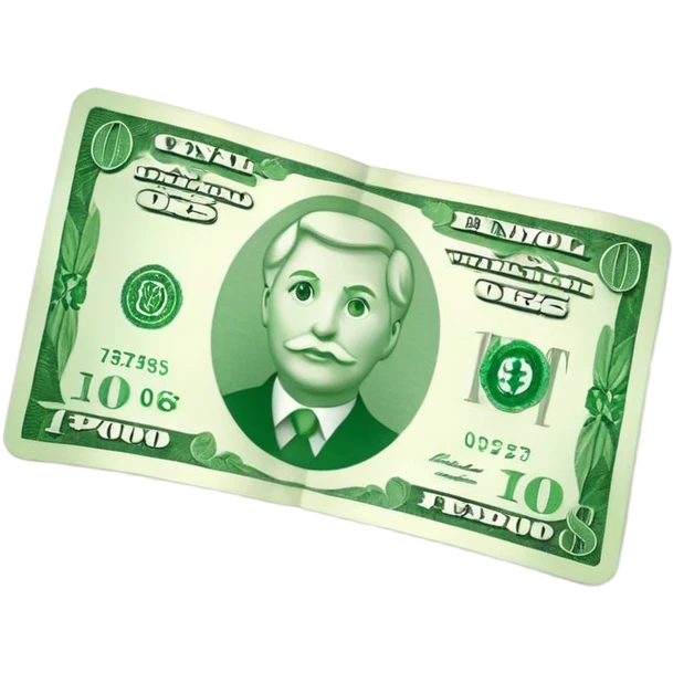 Ruble bill emoji