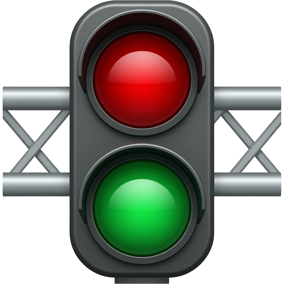 railway signal emoji