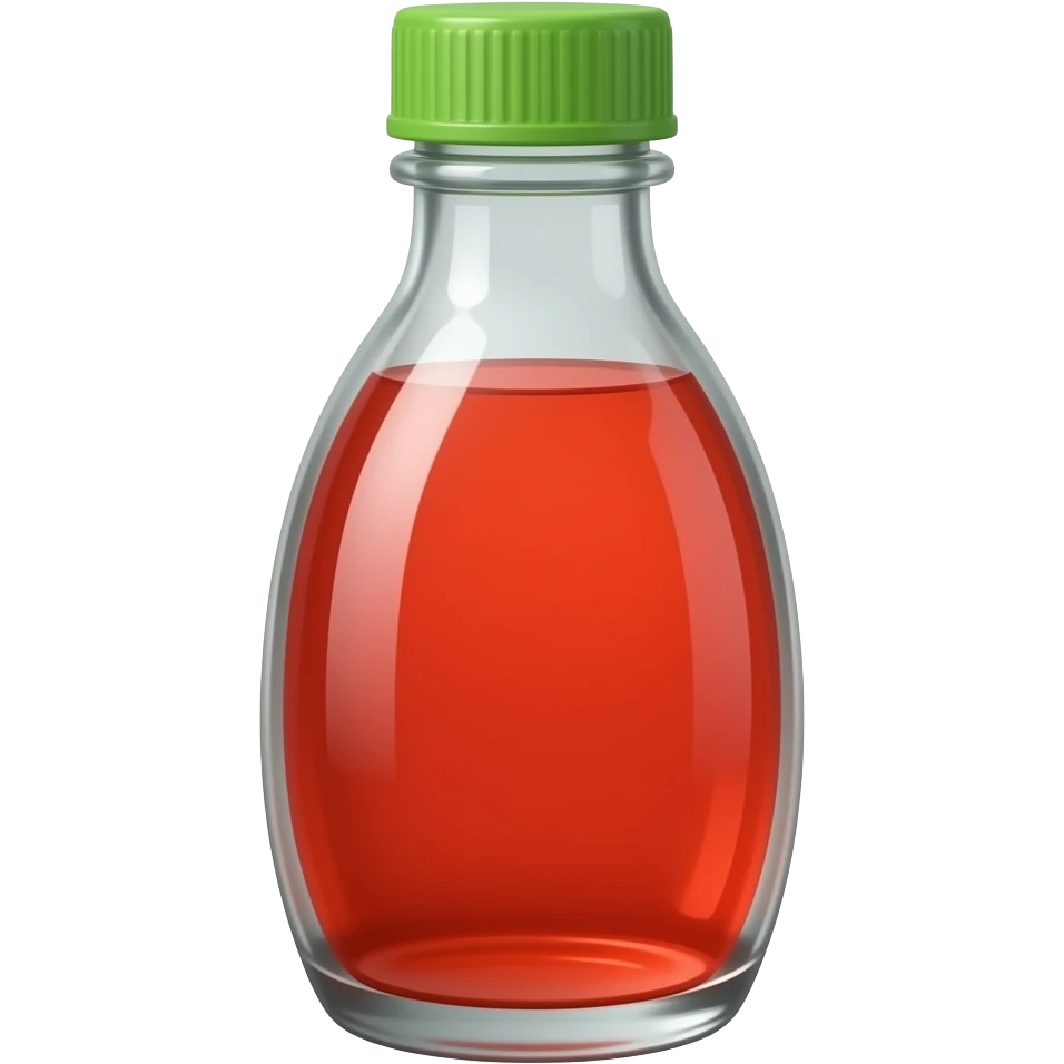 bote de chamoy liquido y rojo pequeñito emoji