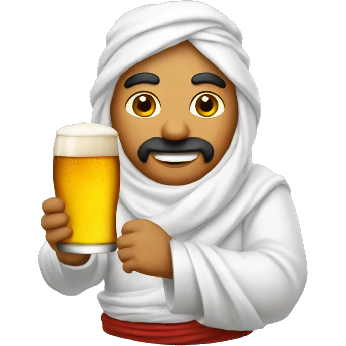 Khinkali and beer emoji