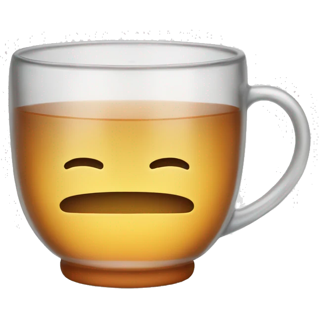 glass tea cup emoji