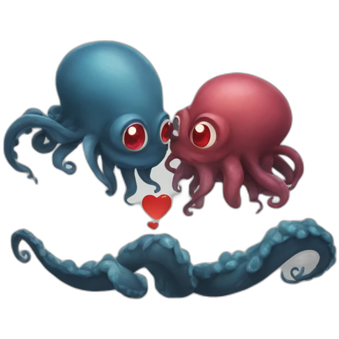Kraken love emoji