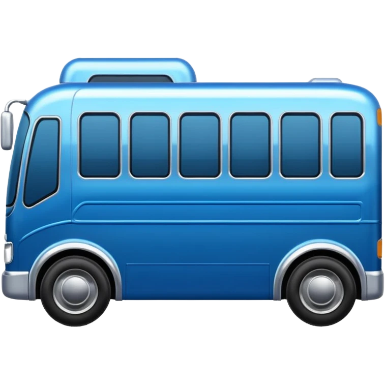 High resolution of  bus emoji