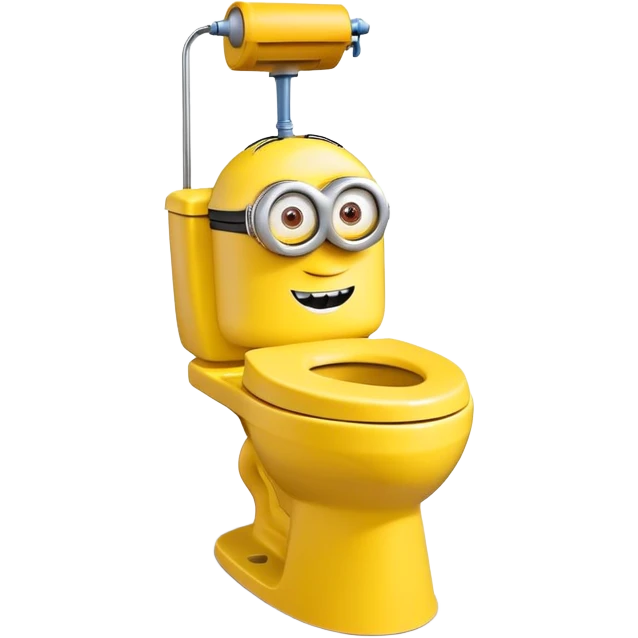A minion toilet  emoji