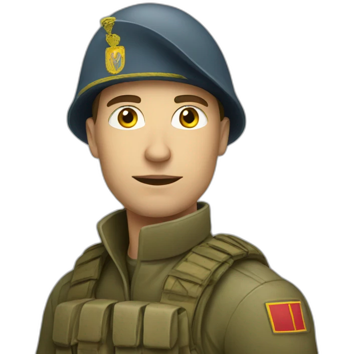 ukranian soldier emoji