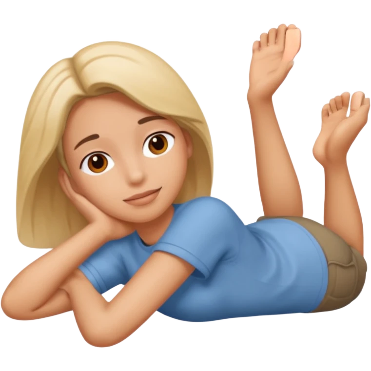 laying on the groud emoji