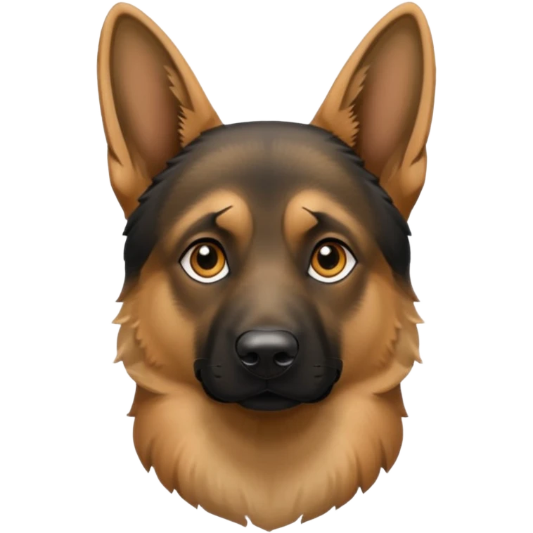 German shepherd  emoji